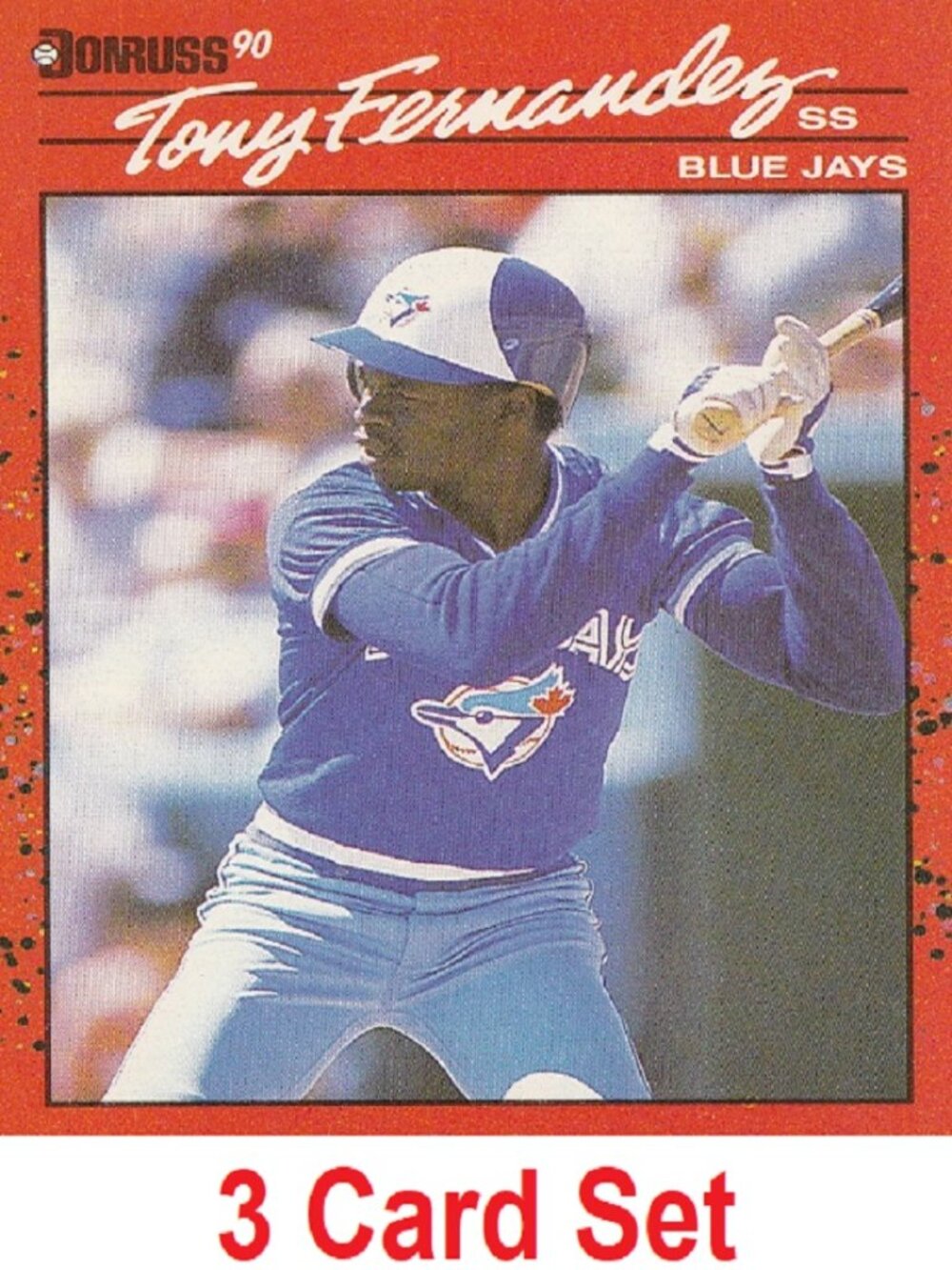 Tony Fernandez Baseball Card Collection